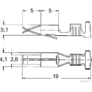Spojnica za provodnike HERTH+BUSS 50251814 IC-G0OB93