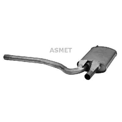 Srednji izduvni lonac ASMET ASM06.017 IC-349325