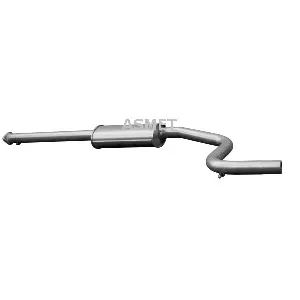 Srednji izduvni lonac ASMET ASM07.183 IC-B8F376