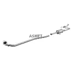 Srednji izduvni lonac ASMET ASM20.042 IC-G0SB9R