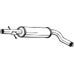 Srednji izduvni lonac BOSAL BOS105-109 IC-433495