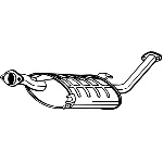 Srednji izduvni lonac BOSAL BOS145-001 IC-454314