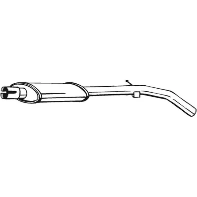 Srednji izduvni lonac BOSAL BOS148-121 IC-9A80FF