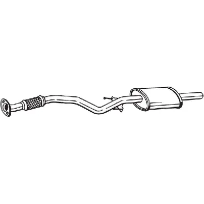 Srednji izduvni lonac BOSAL BOS169-077 IC-G0O23B