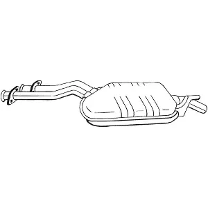 Srednji izduvni lonac BOSAL BOS175-291 IC-454191