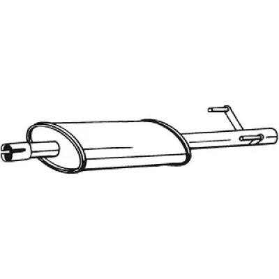 Srednji izduvni lonac BOSAL BOS175-413 IC-B8B20C