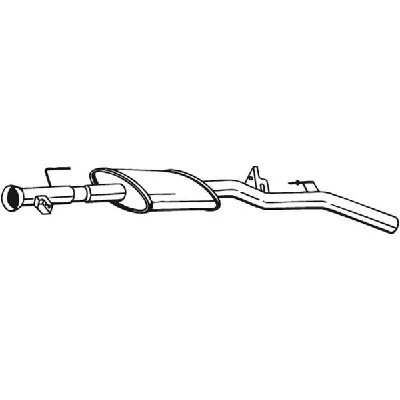 Srednji izduvni lonac BOSAL BOS200-361 IC-9A80FC