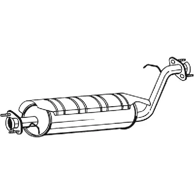 Srednji izduvni lonac BOSAL BOS211-381 IC-638193