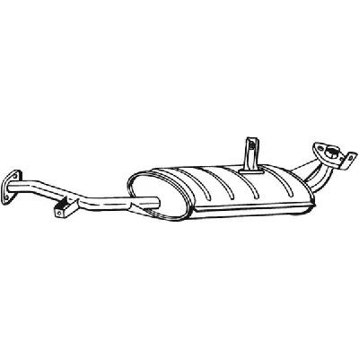 Srednji izduvni lonac BOSAL BOS219-109 IC-434126