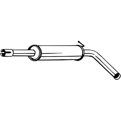 Srednji izduvni lonac BOSAL BOS227-047 IC-D8C448