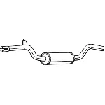 Srednji izduvni lonac BOSAL BOS233-211 IC-F4DE44