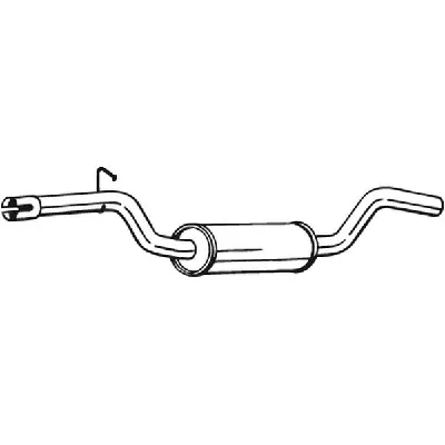 Srednji izduvni lonac BOSAL BOS233-211 IC-F4DE44