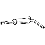 Srednji izduvni lonac BOSAL BOS233-477 IC-D83304