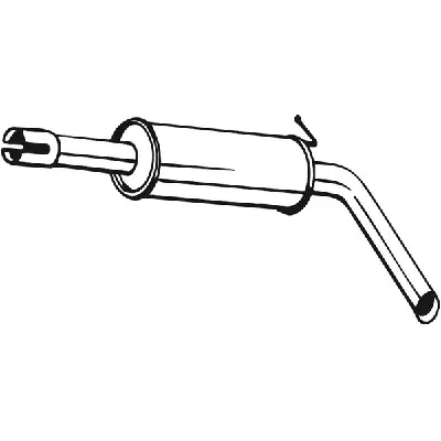 Srednji izduvni lonac BOSAL BOS233-615 IC-G0KO4S