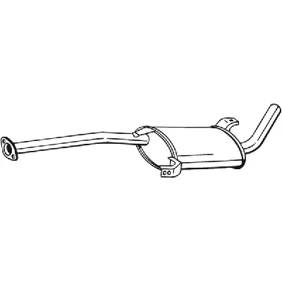 Srednji izduvni lonac BOSAL BOS279-125 IC-ABAA26