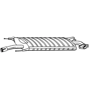 Srednji izduvni lonac BOSAL BOS279-437 IC-D1B25D