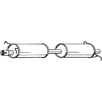 Srednji izduvni lonac BOSAL BOS280-055 IC-9E5134