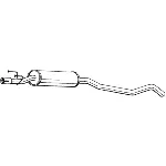 Srednji izduvni lonac BOSAL BOS281-039 IC-437132