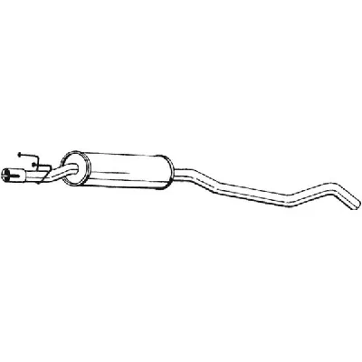 Srednji izduvni lonac BOSAL BOS281-039 IC-437132