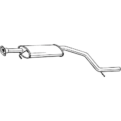 Srednji izduvni lonac BOSAL BOS281-067 IC-ABDDEC