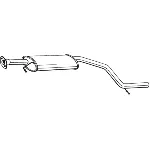 Srednji izduvni lonac BOSAL BOS281-071 IC-B8B2AC