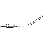 Srednji izduvni lonac BOSAL BOS281-235 IC-434155