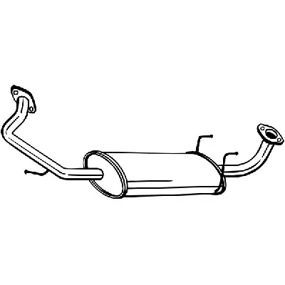 Srednji izduvni lonac BOSAL BOS281-357 IC-B8B2B2