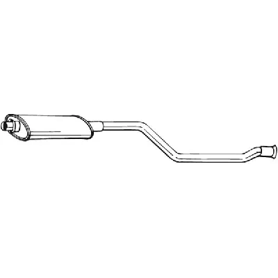 Srednji izduvni lonac BOSAL BOS281-545 IC-9DC4C9