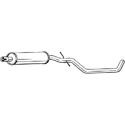 Srednji izduvni lonac BOSAL BOS281-641 IC-B8B2B5