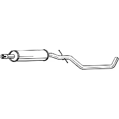 Srednji izduvni lonac BOSAL BOS281-911 IC-D6D0C8