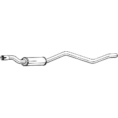 Srednji izduvni lonac BOSAL BOS282-531 IC-434184