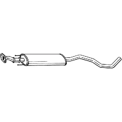 Srednji izduvni lonac BOSAL BOS282-577 IC-B8B2BD