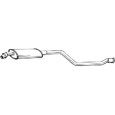 Srednji izduvni lonac BOSAL BOS282-663 IC-433554