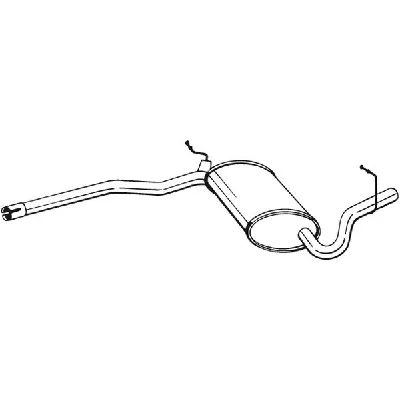 Srednji izduvni lonac BOSAL BOS282-717 IC-B723F9