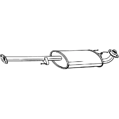 Srednji izduvni lonac BOSAL BOS282-863 IC-D02EB0