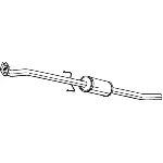Srednji izduvni lonac BOSAL BOS282-903 IC-D143AF