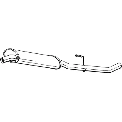 Srednji izduvni lonac BOSAL BOS283-235 IC-9DBE82