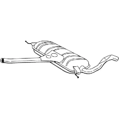 Srednji izduvni lonac BOSAL BOS283-243 IC-9DB3AE