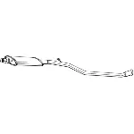 Srednji izduvni lonac BOSAL BOS283-389 IC-433531