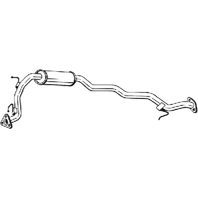 Srednji izduvni lonac BOSAL BOS283-451 IC-B8B2CA