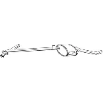 Srednji izduvni lonac BOSAL BOS283-535 IC-A82029