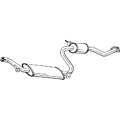 Srednji izduvni lonac BOSAL BOS283-603 IC-B8B2CC