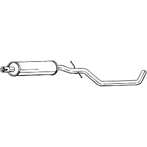 Srednji izduvni lonac BOSAL BOS283-655 IC-B8B2CE