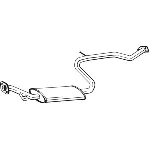 Srednji izduvni lonac BOSAL BOS283-837 IC-B8B2D2