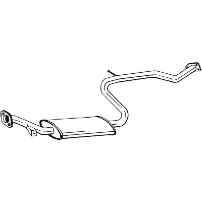 Srednji izduvni lonac BOSAL BOS283-837 IC-B8B2D2