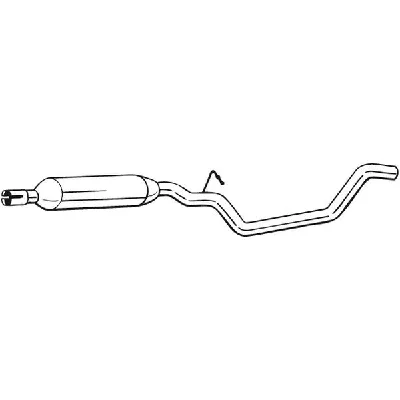 Srednji izduvni lonac BOSAL BOS283-875 IC-BEDC08