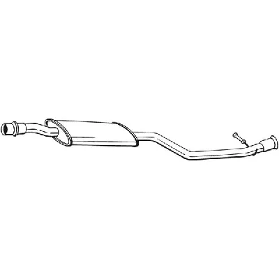 Srednji izduvni lonac BOSAL BOS284-143 IC-9DA259