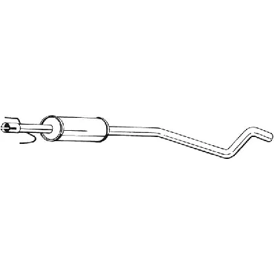 Srednji izduvni lonac BOSAL BOS284-317 IC-454731