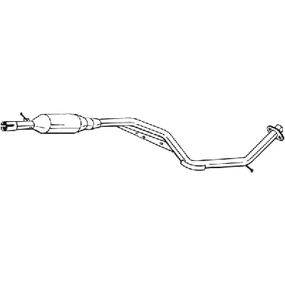 Srednji izduvni lonac BOSAL BOS284-393 IC-C408AC