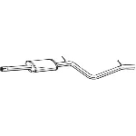Srednji izduvni lonac BOSAL BOS284-395 IC-C5A2F6